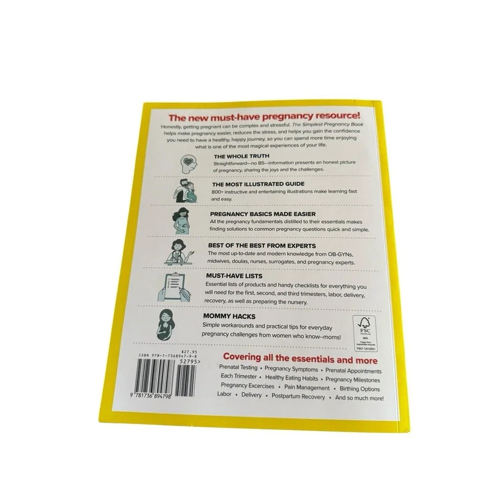 The Simplest Pregnancy Book in the‎ World: The Illustrated Guide